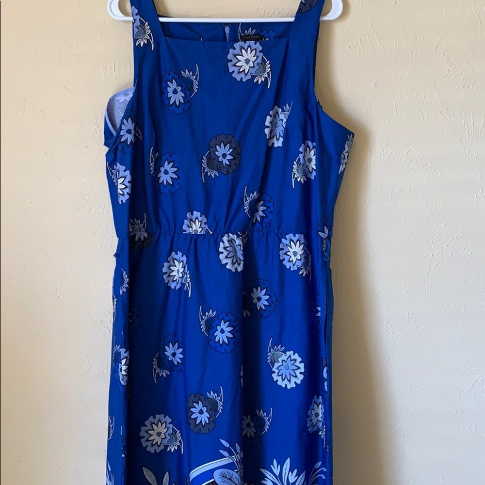 Beautiful blue tea dress